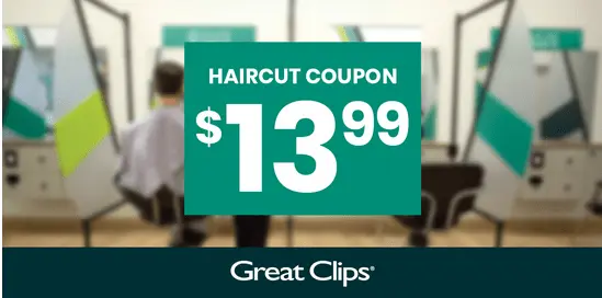 $13.99 Great Clips Coupon Printable