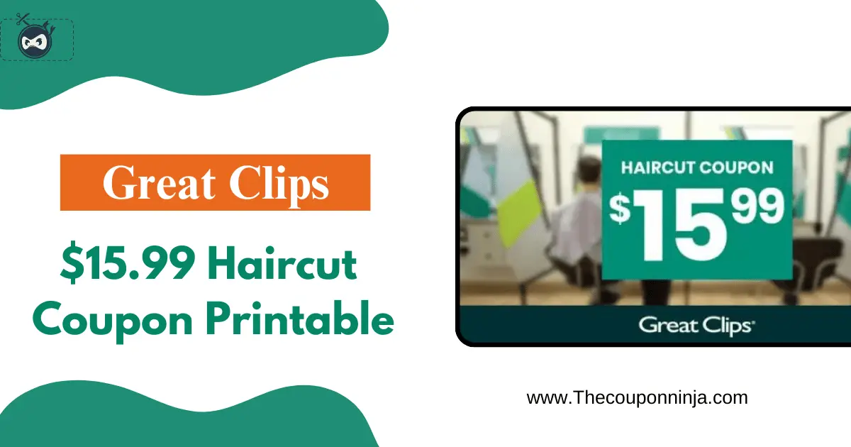 Printable $15.99 Great Clips Coupon